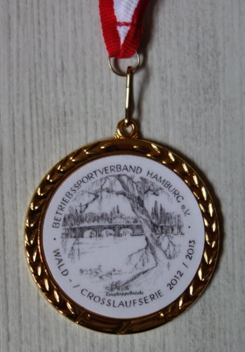 Swantjes Siegermedaille