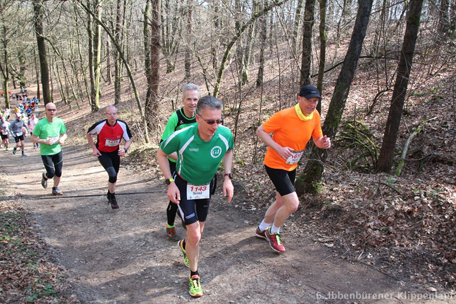 Kurz vor dem Brumley-Gipfel, © ibbenbuerener-klippenlauf.de