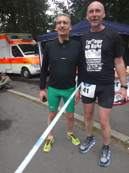 Der Günter und ich (Foto Helmut Klauke)