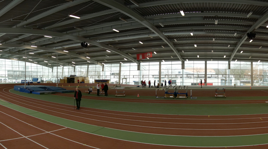 Leichtathletikhalle Hamburg (mit Orlo)