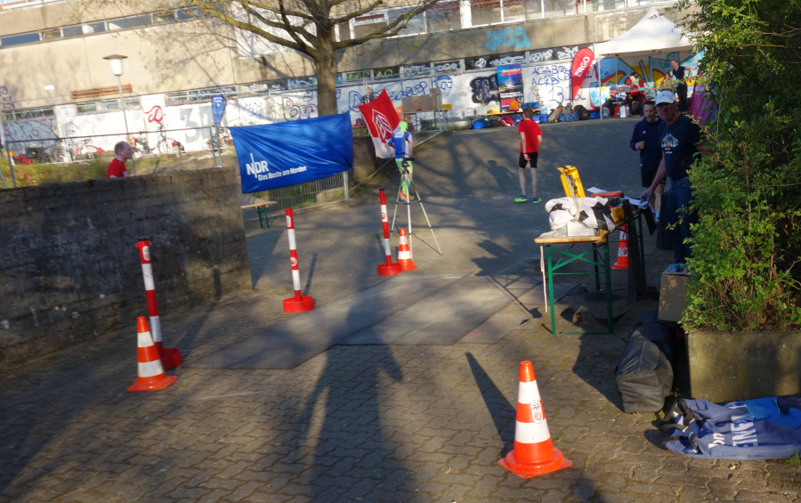 Zieleinlauf