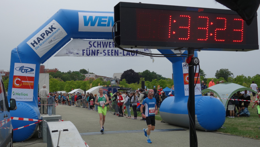 Zieleinlauf