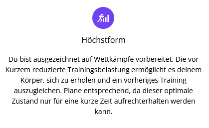 Höchstform?