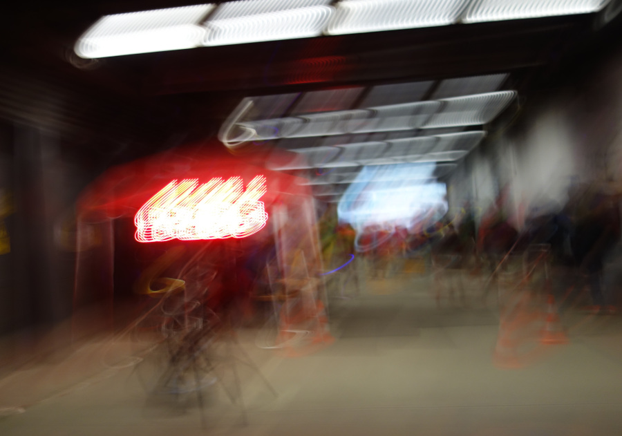 Surrealer Zieleinlauf