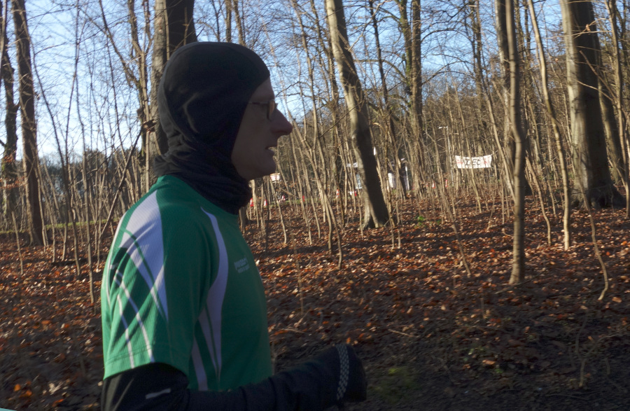 Axel in Action, das Ziel im Augenwinkel