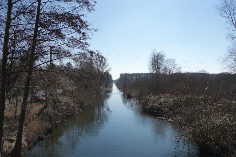Der lange Graben beim Paulsdamm