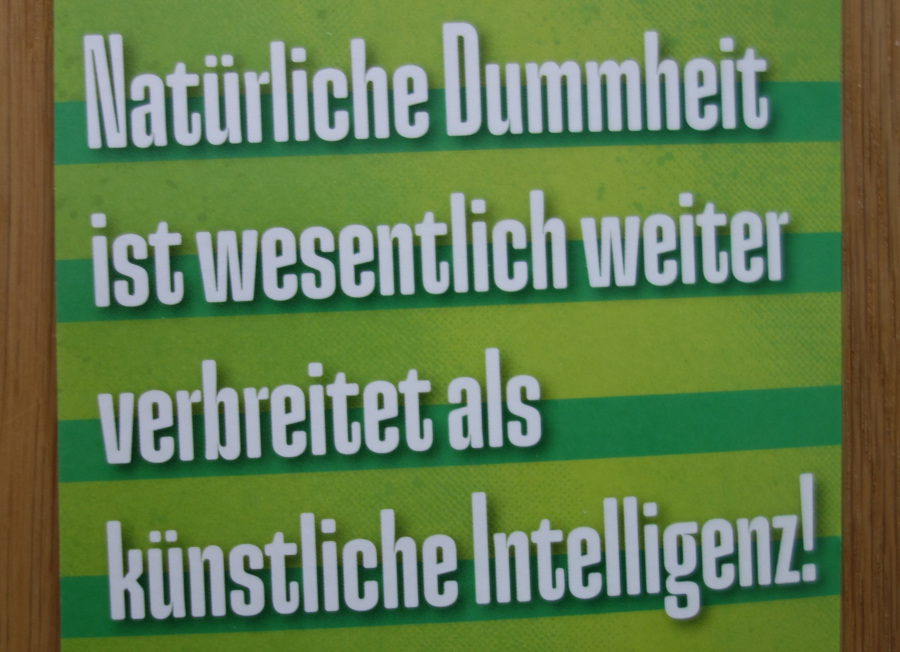 Intellenz vs. Dummheit