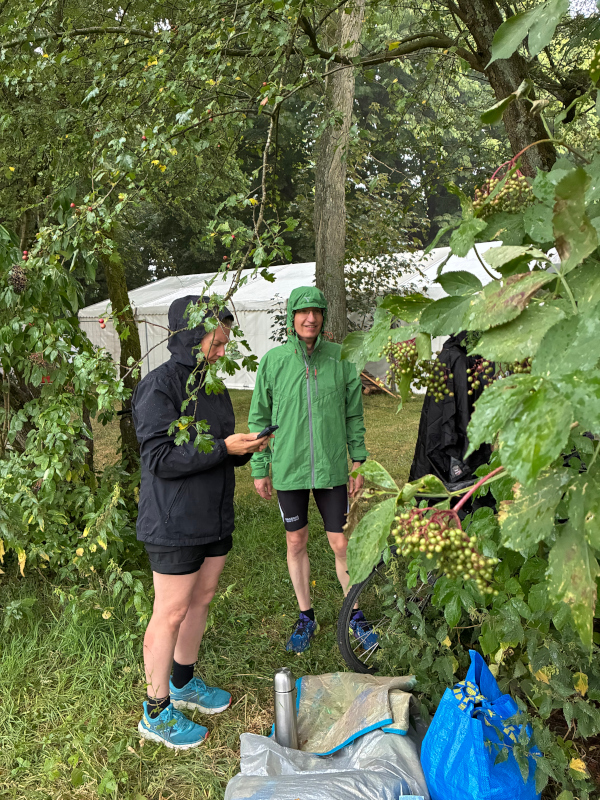 Warten auf den Start