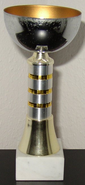 Mein erster Pokal (als bester Ausländer)