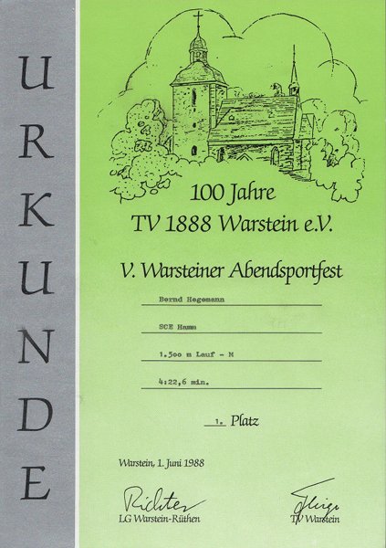 Urkunde